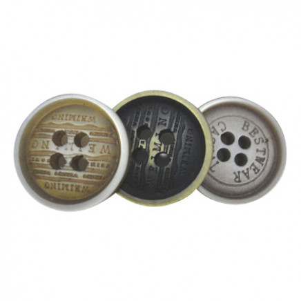 Fashion 4 Holes Resin Scrub Button