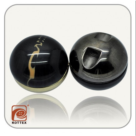 Fashion All-Riound Resin /Plastic Combination Button