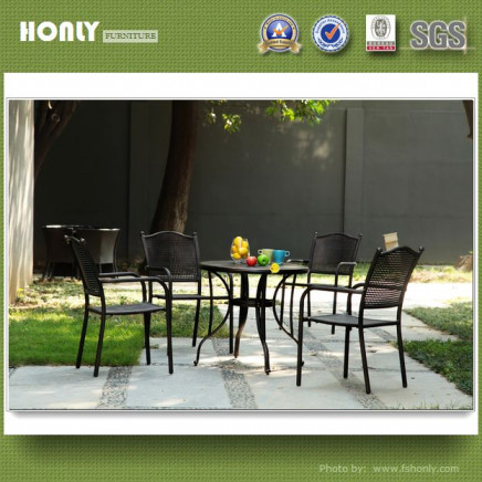 Fashion Aluminum Garden Table Set Wholesale Outdoor Patio Metal Table