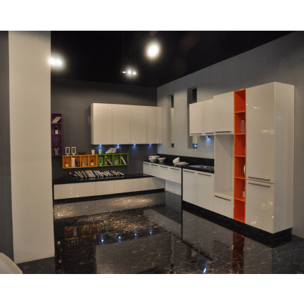 Flat Packing Integrate Kitchen Cabinets with Top and Hardware