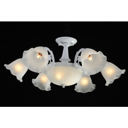 Flower Crystal Chandelier Lighting Em2108-6L