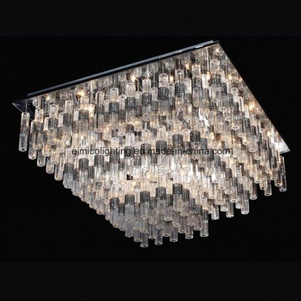 Flush Mount Crystal Contemporary Ceiling Lighting Em3015-24L