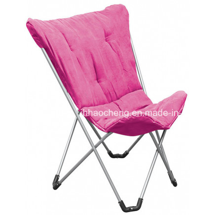 Folding Camping Butterfly Beach Chair with Suede Fabric (HC-LS-FC30)
