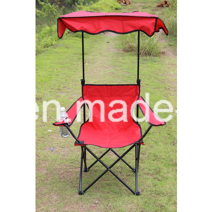 Folding Canopy Camping Chair with Sunshade (HC-LS-FC51)