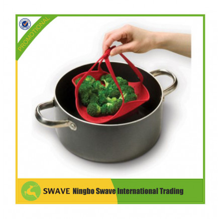 Food Grade Silicone Vegetable Steamer