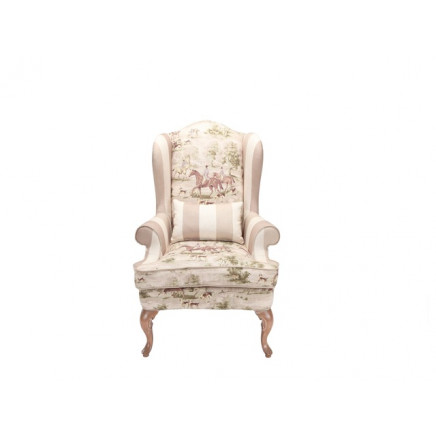 French Homefurniture Hotel Dining Wooden Flower Decoration Sofa Chair (G136)