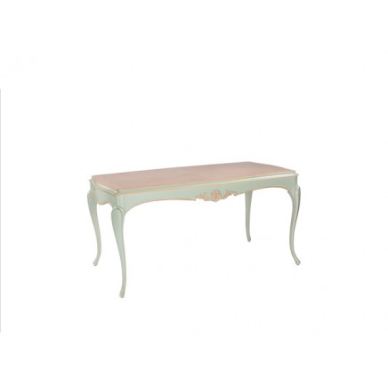 French Romantic Furniture Poplar Wood Dining Table (G171)