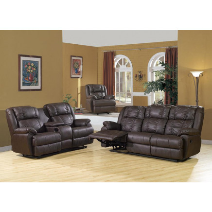 Function Sofa, Leather Sofa, Living Room Sofa, Recliner Sofa (E2643)