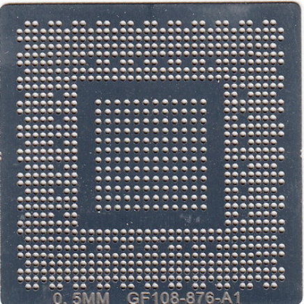 GF108-876-A1 BGA Stencil Template Heat Directly