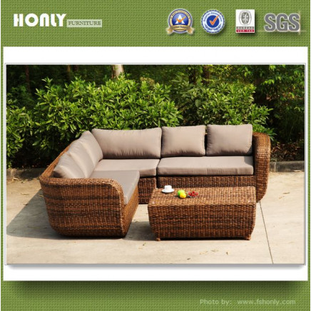 Garden Morden Design Wicker Sofa Outdoor Rattan Sofa Set