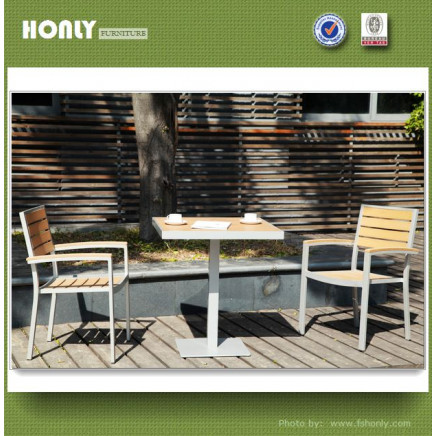 Garden Morden Teak Wood Furniture Restaurant Coffee Table Set