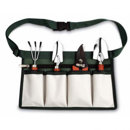 Garden Tool with Waist Bag