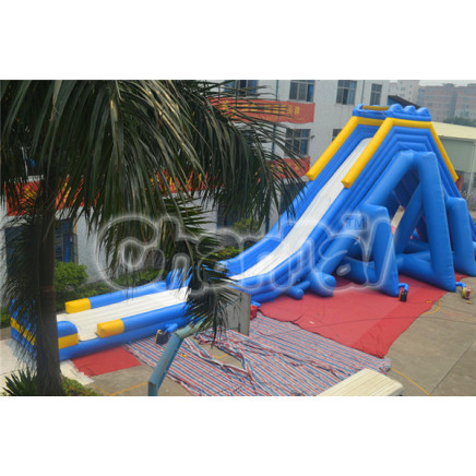 Giant Inflatable Blue Long Slide in 2014 28ml (CHSL312)