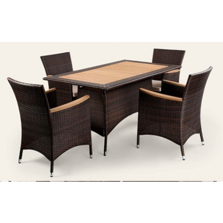 Good Price PE Rattan Dining Chair for Outdoor Furniture Made in Zhejiang