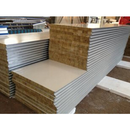 Good Quality Low Price Flame/Fire Retarding Rockwool Sandwich Panel