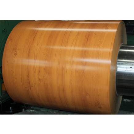 Good Quality Popular Exporting PPGI Coil -Wood-011 for Cottage Roofing /Wall