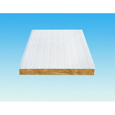 Good Quality White Rockwool Sandwich Panel for Prefabricated House