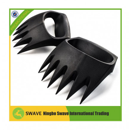 Grizzly Plastic PC Wolf Paw Meat Handler Forks / Meat Claws for BBQ