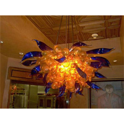 Hand Blown Glass Chandelier for Home Decoration