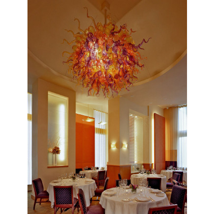 Hand Blown Glass Lamp Decoration for Home