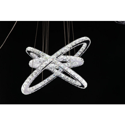 Hanging Big Crystal Chandelier Lamp (EM1382)