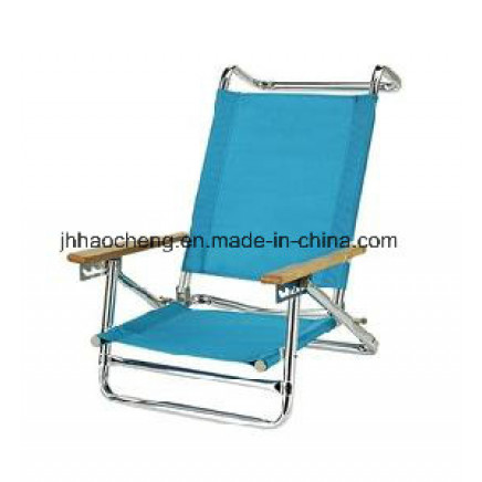 Hc-Ls-FC87 Aluminium Outdoor Folding Camping Chair Leisure Folding Beach Chair
