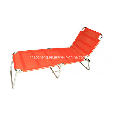 Hc-Ls-Fb03 Aluminium or Iron Folding Bed and Camping Beach Bed