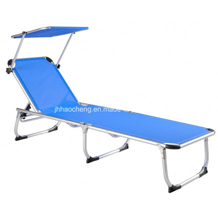 Hc-Ls-Fb06 Aluminium or Iron Folding Bed and Camping Beach Bed