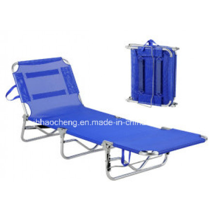 Hc-Ls-Fb08 Aluminium or Iron Folding Bed and Camping Beach Bed