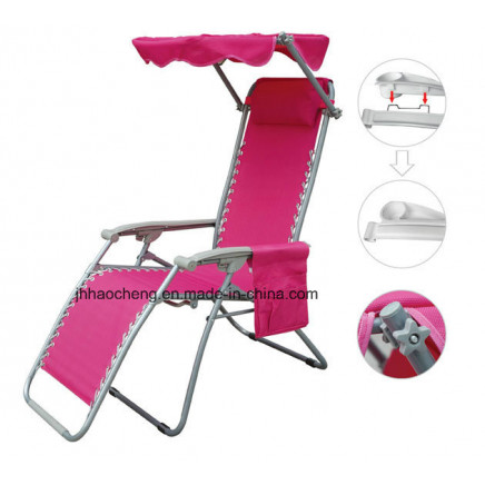 Hc-Ls-LC16 Outdoor Folding Camping Lounge Chair Leisure Folding Beach Chair