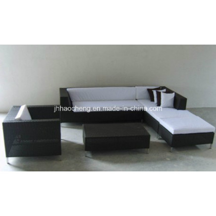 Hc-W-S22 Rattan Sofa Rattan Dining Set Outdoor Furniture Garden Furniture Rattan Furniture