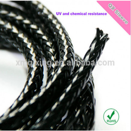 Heavy Duty Abrasion Resistant Nylon Flat Filament Braided Sleeving