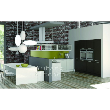 High Gloss/Matt Finished Lacquer Kitchen Cabinet M-L30