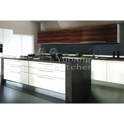 High Gloss/Matt Finished Lacquer Kitchen Cabinet (M-L35)