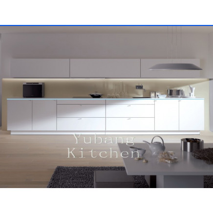 High Gloss/Matt Finished Lacquer Kitchen Cabinet (M-L54)