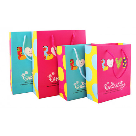 High Quality Colorful Paper Bag China Supplier