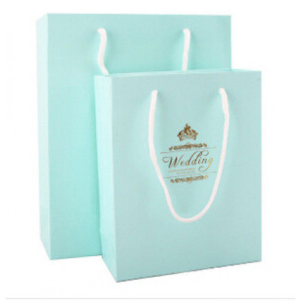 High Quality Customized Paper Cardboard Handle Shopping Bag