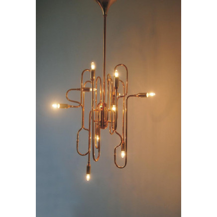 High Quality Glod Carbon Steel Creative Lamp Suspension (1143S)