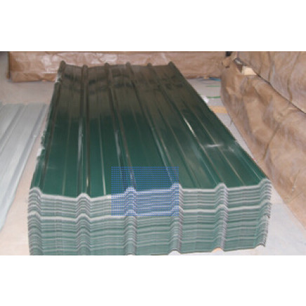 High Quality Low Cost Light Weight Green Color Prepainted Corrugated Tile