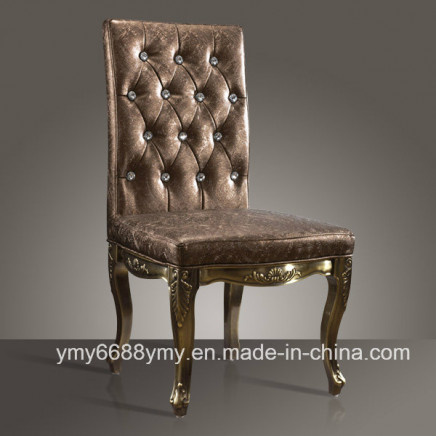 High Quality Luxurious Restaurant Banquet Chair with Crystal Button