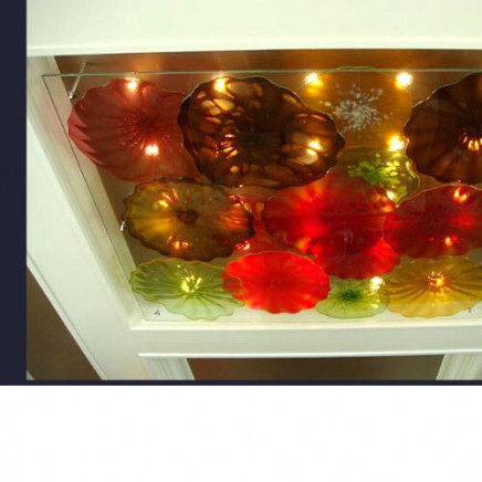 High Quality Mouth Blown Glass Ceiling Lamp for Hotel Decoration