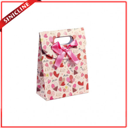 High Quality Natural Kraft Paper Shopping Gift Bags
