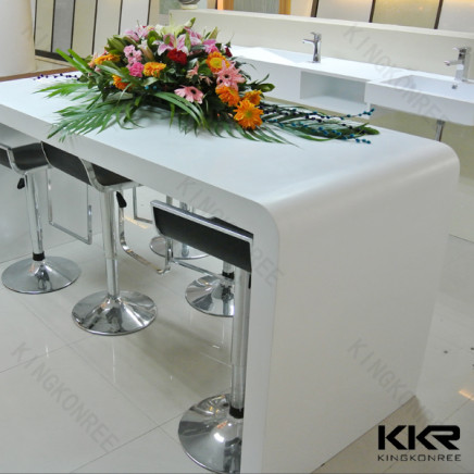 Home Bar Counter, Solid Surface Bar Table/High Bar Cocktail Table