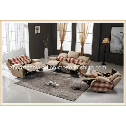 Home Furniture Lazy Boy Recliner Fabric Sofa (A-2719)