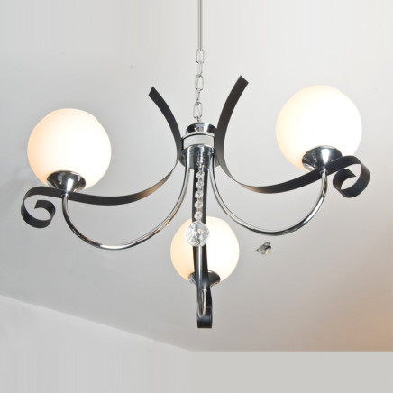Home Lamp Fixture Glass Chandelier Tb1013-3L