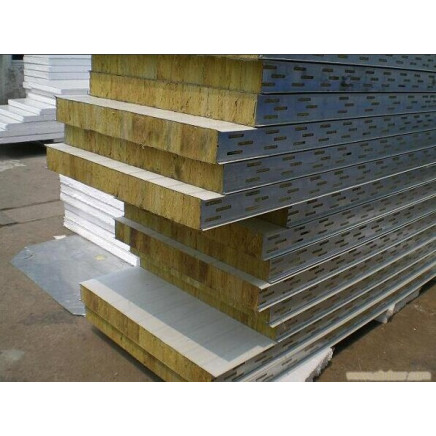 Hop Selling Rockwool Sandwich Panel for Country House/Cottage