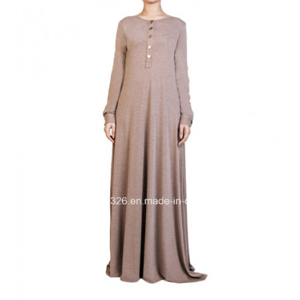 Hot Sale Muslim Women's Maxi Long Dress Elegant Abaya
