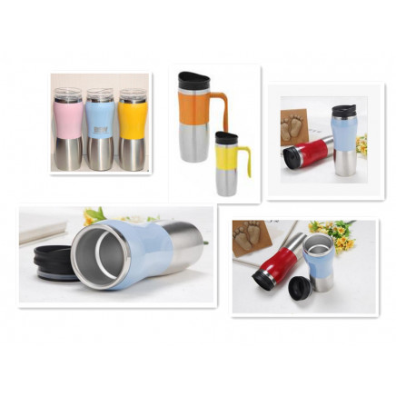 Hot Sale Stainless Steel Auto Mug Travel Mugs Travel Bottle Dn-006
