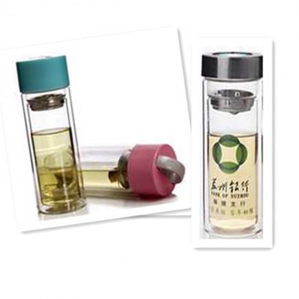 Hot Sell Glass Water Bottle with Lid for Promotion Dn-175
