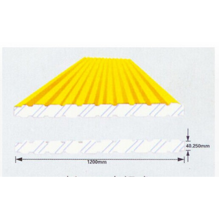 Hot Selling Good Quality Yellow Corrugated Roofing Sheet for House